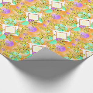 Papel De Presente Flutuantes