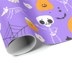 Papel De Presente Fofinho Assustador