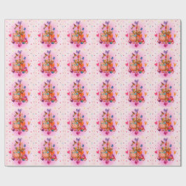 Papel De Presente Fofo Pastel