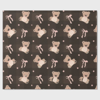 Papel De Presente Fofo retrô