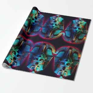 Papel De Presente Fogo dos deuses