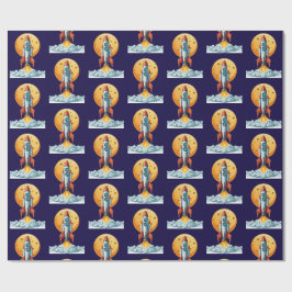 Papel De Presente foguete