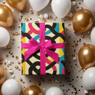 Papel De Presente Folha de Matizes de Presente Africano, Moderna Cri