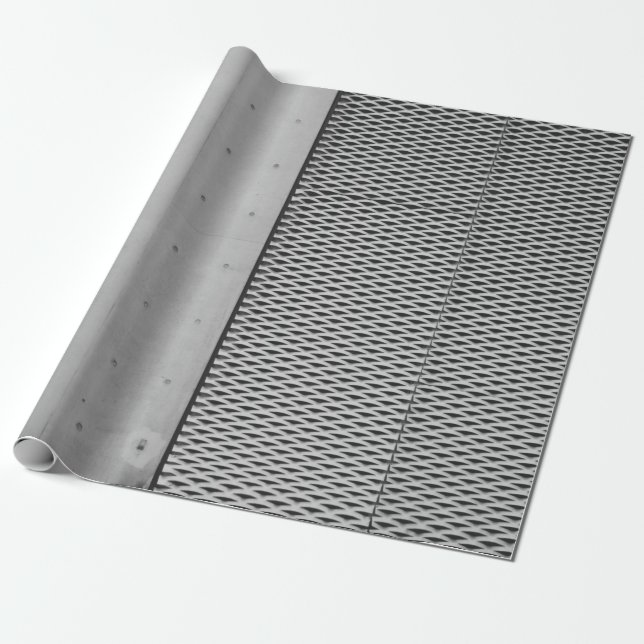 Papel De Presente Folha galvanizada de cinzas (Desenrolado)