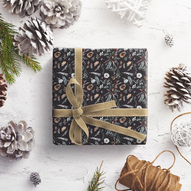 Papel De Presente Folhagem de inverno (Criador carregado)