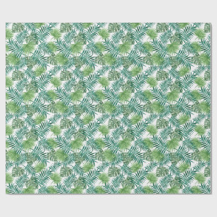 Papel De Presente Folhas da Selva