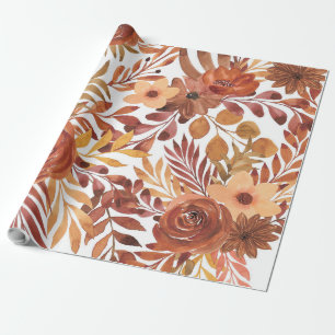 Papel De Presente Folhas de outono