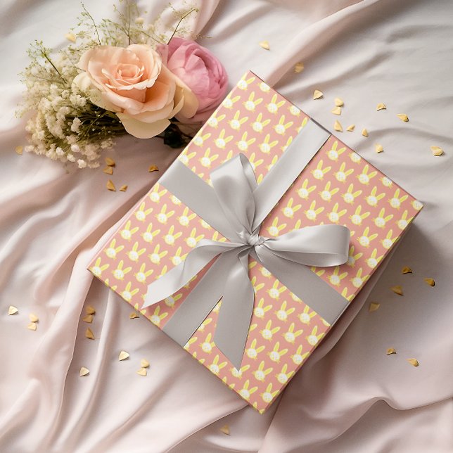 Papel De Presente Folhas de Papel de Embalagem de Coelhinhos de Pásc (Criador carregado)