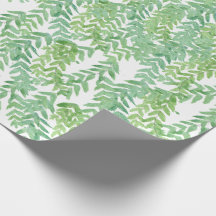 Folhas de Trpical que wraping o papel