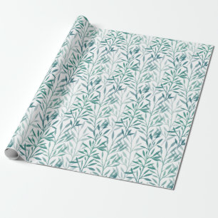 Papel De Presente Folhas e ramos transparentes