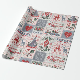 Papel De Presente Folheto de Natal