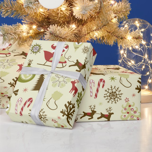 Papel De Presente Folheto de Natal do festival de Férias (Feriados)