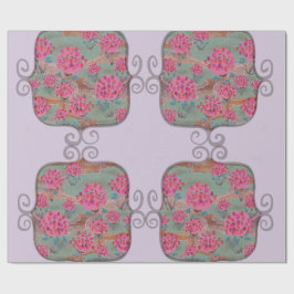 Papel De Presente For the Love of Berry Wrapping Paper 1