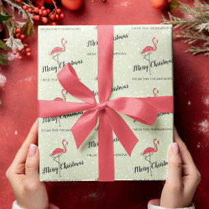 Papel De Presente Fora de Natal, Cor-de-Rosa, Fresca, Personalizada 
