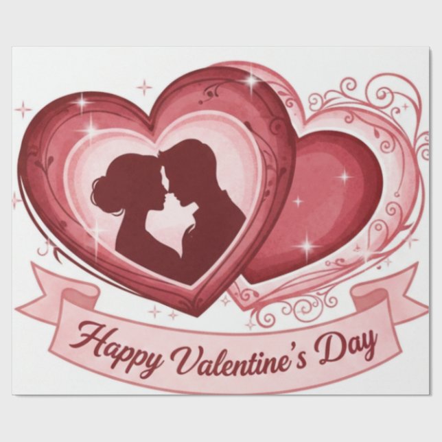 Papel De Presente Forever Together (Aberto)