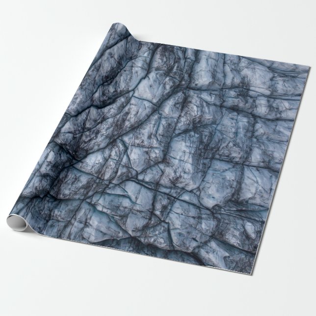 Papel De Presente Formação de rochas (Desenrolado)