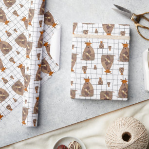 Papel De Presente Formando do Texas College Armadillo - Longhorn