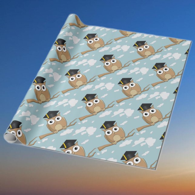 Papel De Presente Formando Owl (Criador carregado)
