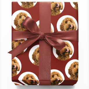 Papel De Presente Foto de animal de estimação personalizada   Person