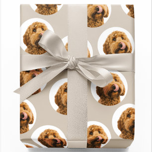 Papel De Presente Foto de animal personalizada Personalizada