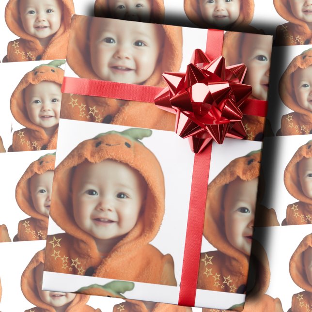 Papel De Presente Foto de Bebê (Criador carregado)