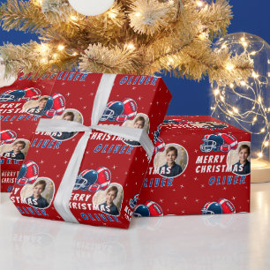 Papel De Presente Foto de cartoon de futebol - Feliz Natal