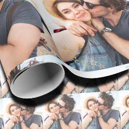 Papel De Presente Foto de Casal Personalizada