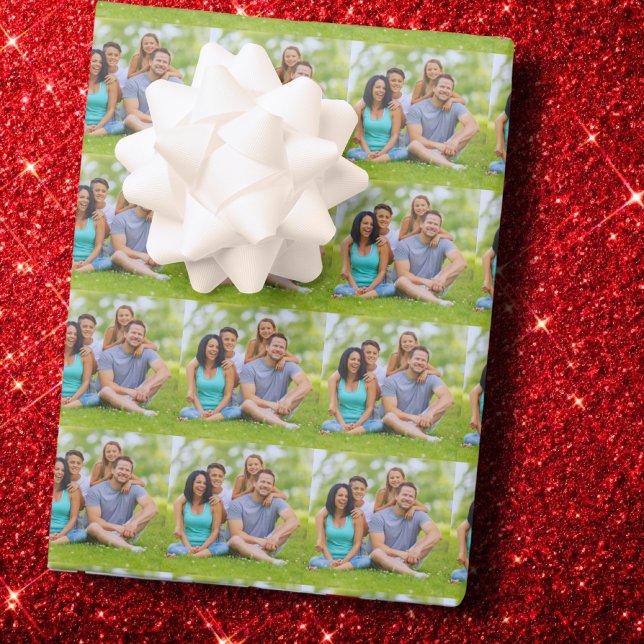 Papel De Presente Foto de Família Personalizada (Criador carregado)