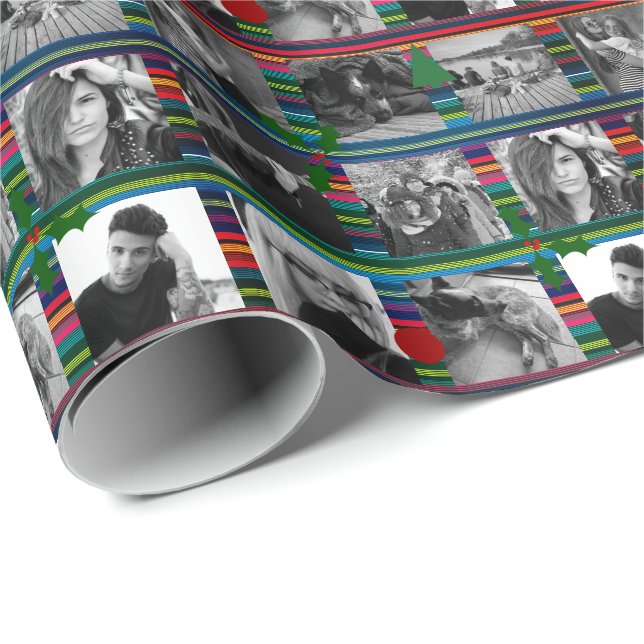 Papel De Presente Foto de Natal Envolva 9 Fotos HAMbyWG (Ponta do rolo)