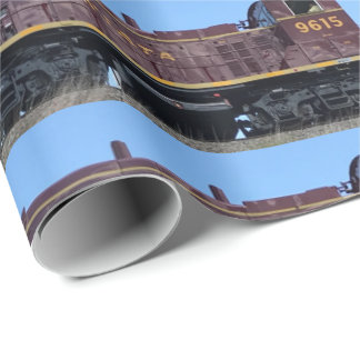 Papel De Presente Foto do comboio