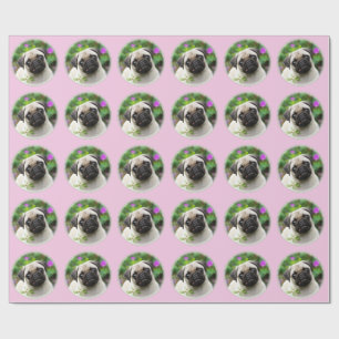Papel De Presente Foto fulva bonito do cão de filhote de cachorro d