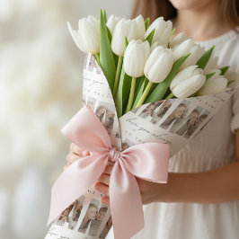 Papel De Presente Foto Personalizada de NANA de Luxo