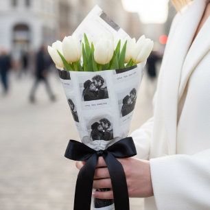 Papel De Presente Foto Personalizada – Te Amo Para Sempre