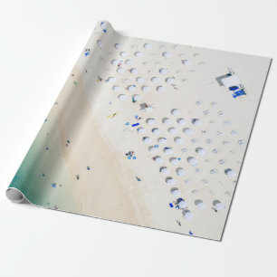 Papel De Presente Fotografia aérea da costa
