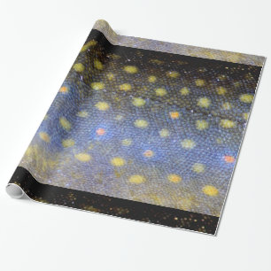 Papel De Presente Fotografia do Brook Trout Scales