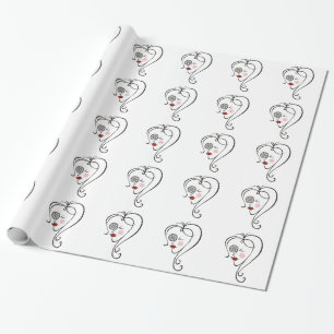 Papel De Presente Fotógrafo feminino