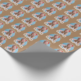 Papel De Presente Fotomontagem Simples de Formatura do Ensino Médio