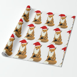 Papel De Presente Fox do papai noel