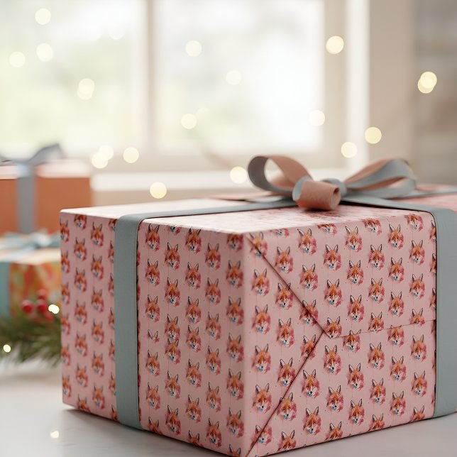 Papel De Presente Fox Wrapping Paper (Criador carregado)