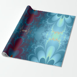 Papel De Presente Fractal