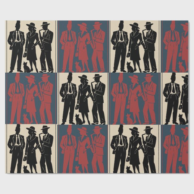 Papel De Presente Francês Rebel (Aberto)