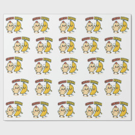 PAPEL DE PRESENTE FRANGUINHO BANANA! 