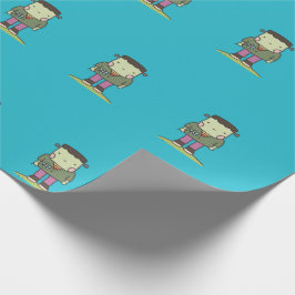 Papel De Presente Frankenstein bonito