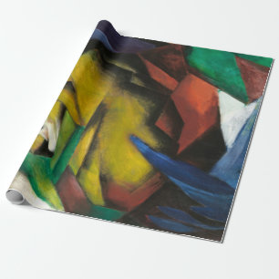 Papel De Presente Franz Marc O Tigre