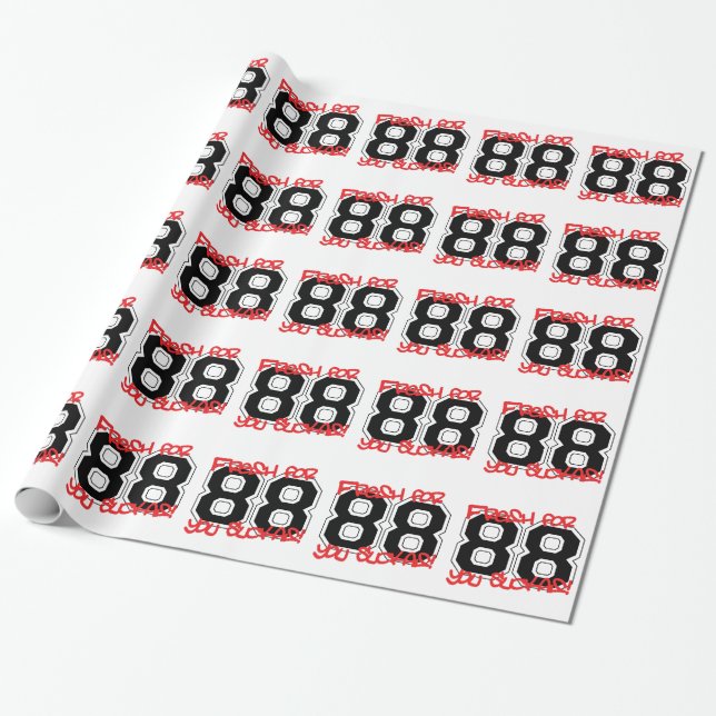 Papel De Presente Fresco para '88 (Desenrolado)