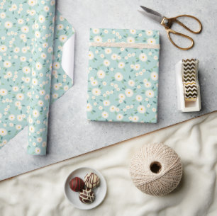 Papel De Presente Frescura Silenciosa de Primavera