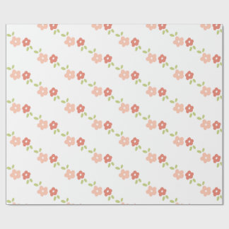 Papel De Presente Fresh Floral