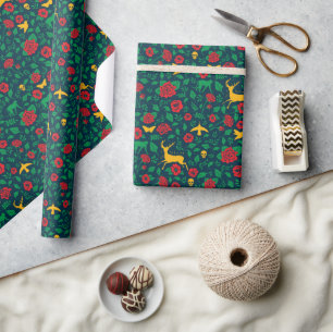 Papel De Presente Frida Kahlo Símbolos da Vida