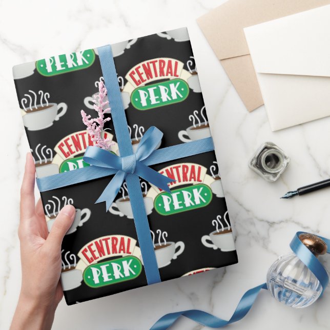 Papel De Presente FRIENDS™ | Logotipo do Central Perk (Presentear)