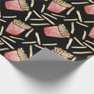 Papel De Presente Fries franceses são incríveis